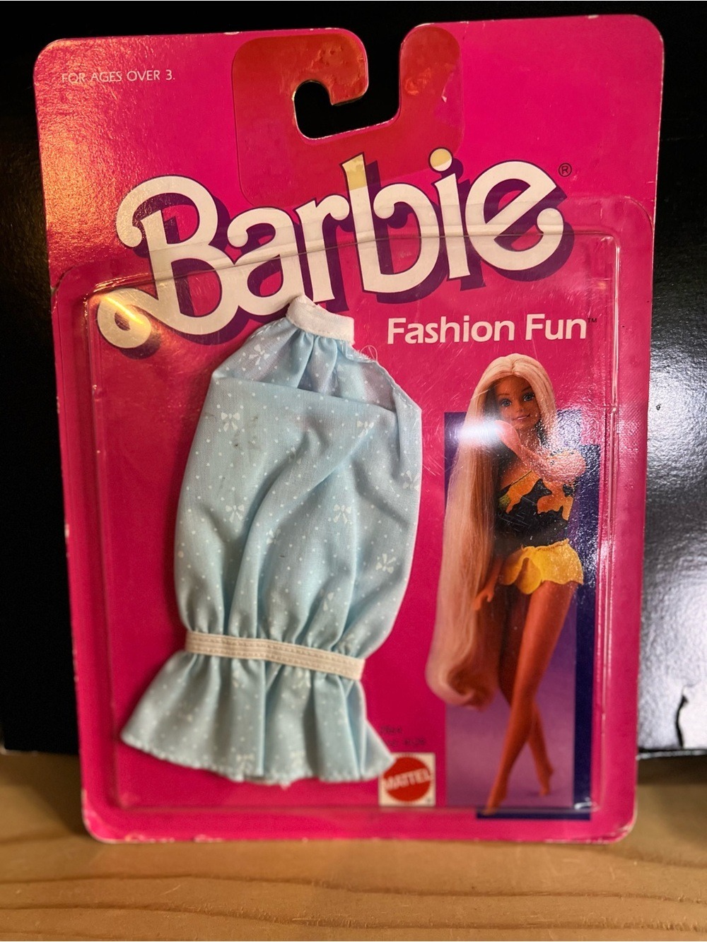 Barbie Fashion Fun Light Blue Sparkle Dress - Mattel